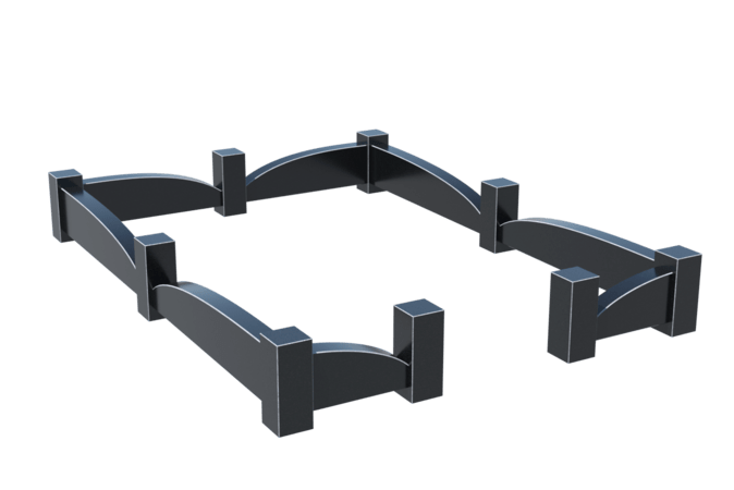 Цоколи на могилу в Брянске | Цоколь на могилу №0038