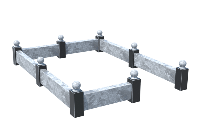 Цоколи на могилу в Брянске | Цоколь на могилу №0031