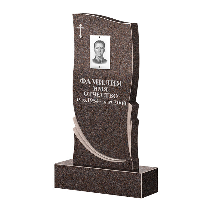 Гранитные памятники в Брянске | Памятник из гранита Елизовский ФГЦ-044