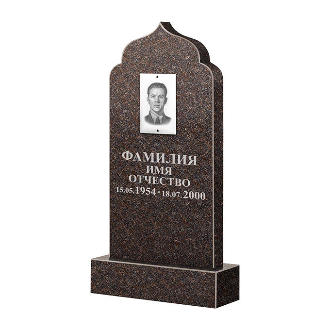 Памятники из цветного гранита в Брянске | Памятник из гранита Елизовский ФГЦ-037