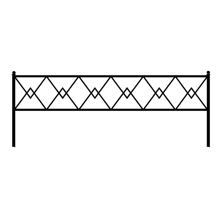 Кованые изделия в Брянске | Кованая оградка ОГ.002