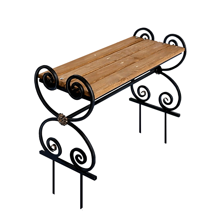 Кованые изделия в Брянске | Кованая скамейка СТ.001