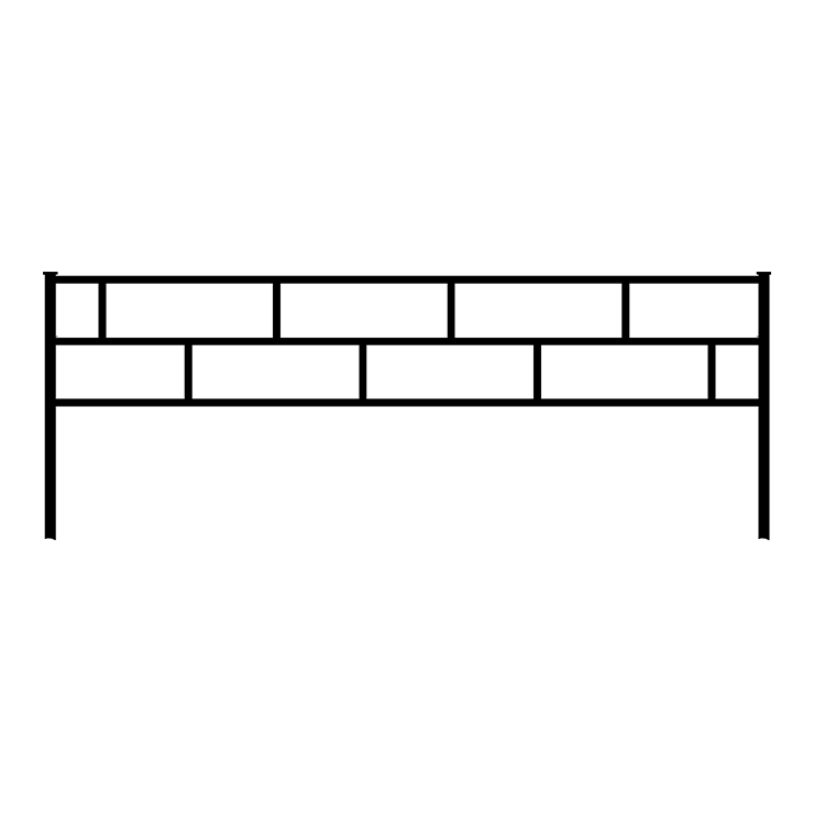 Металлические оградки, столы, скамейки в Брянске | Оградка №5