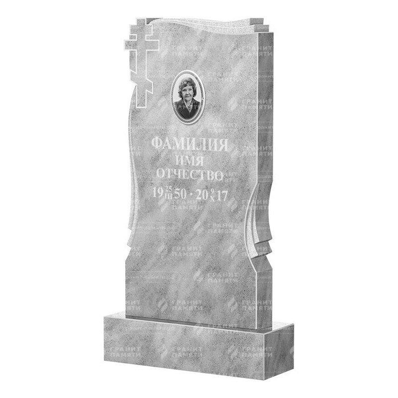 Памятники из мрамора в Брянске | Мраморный памятник ФМ-185