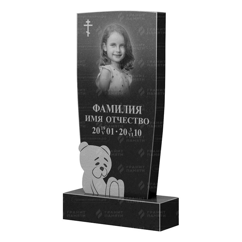 Памятники из гранита детские в Брянске | Гранитный памятник ФГ-101