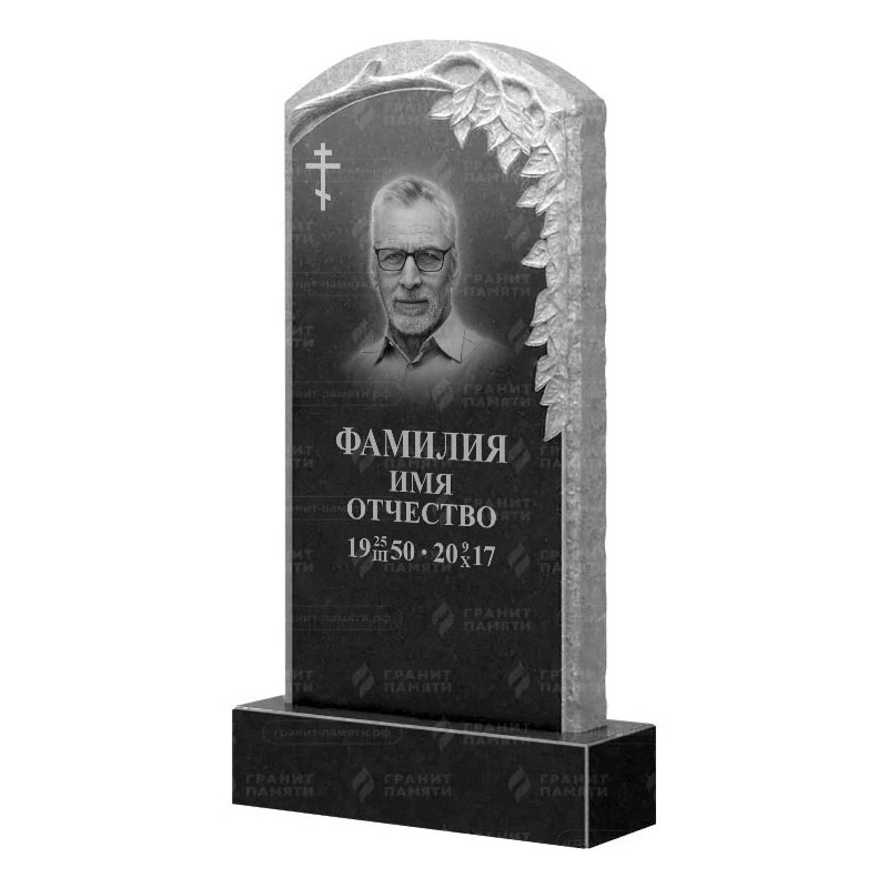 Памятники из гранита с деревом в Брянске | Гранитный памятник ФГ-107