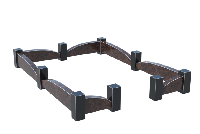 Цоколи на могилу в Брянске | Цоколь на могилу №0042