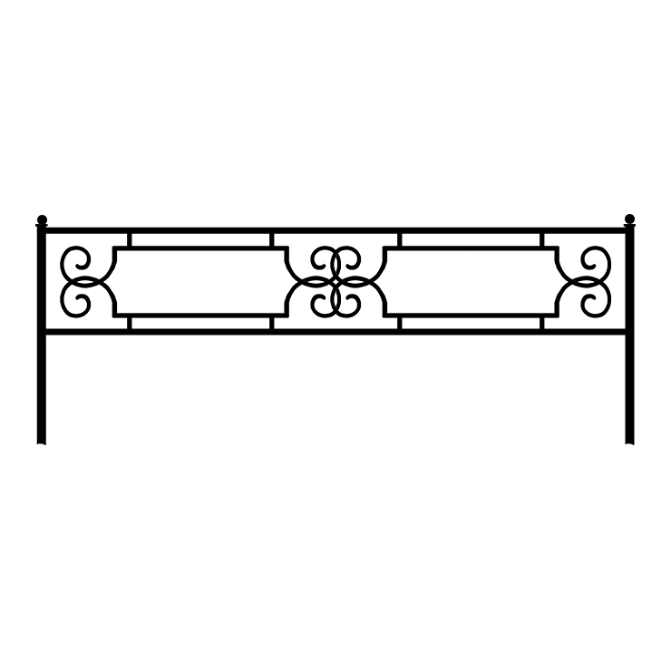 Кованые изделия в Брянске | Кованая оградка ОГ.004