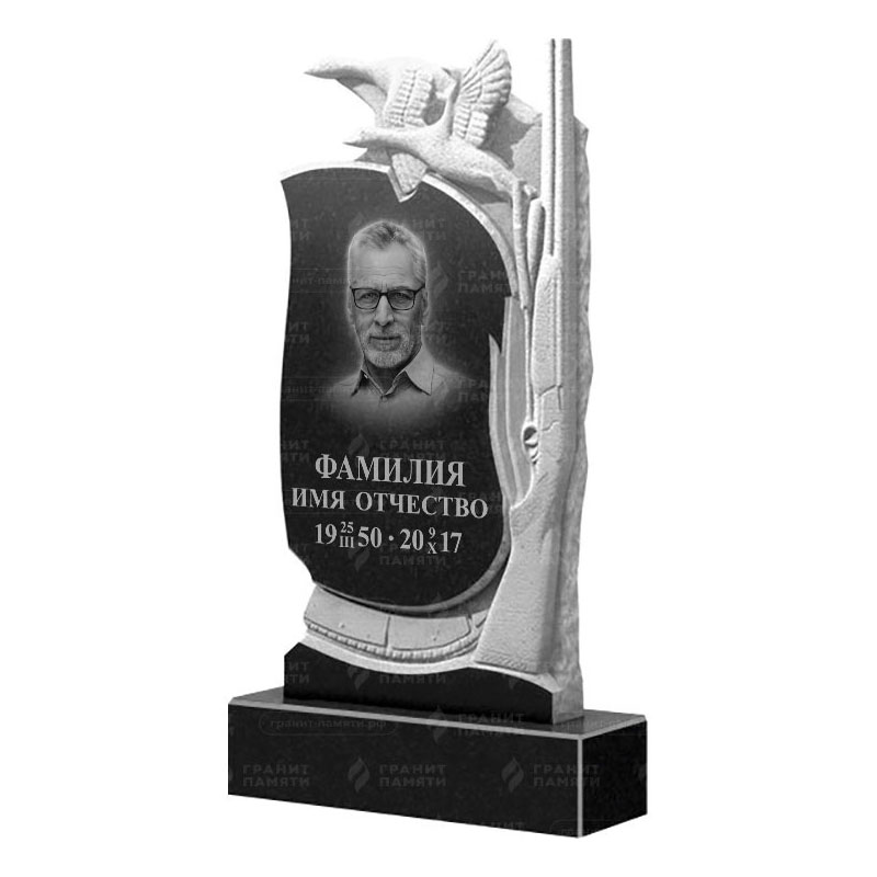 Памятники из гранита резные в Брянске | Гранитный памятник ФГ-122