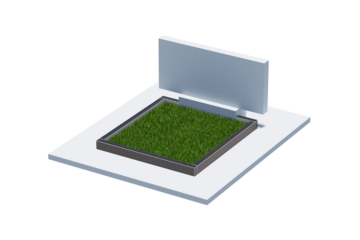 Цветники и надгробные плиты в Брянске | Цветник Общий