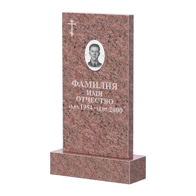 Памятники из цветного гранита в Брянске | Памятник из гранита Винга прямой