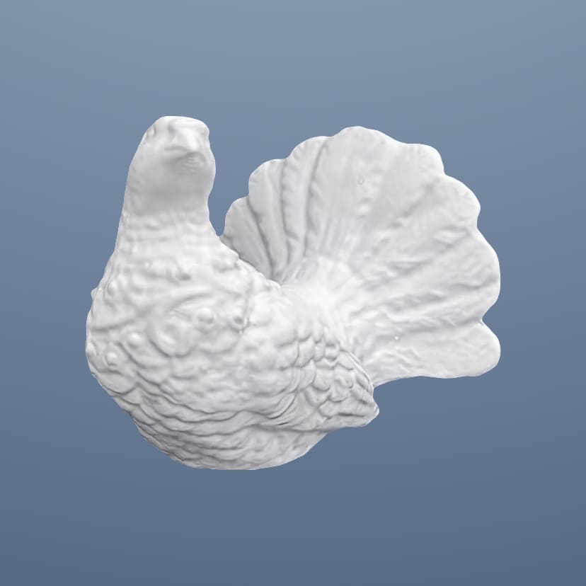 Скульптуры из искусственного мрамора в Брянске | Голубь лево