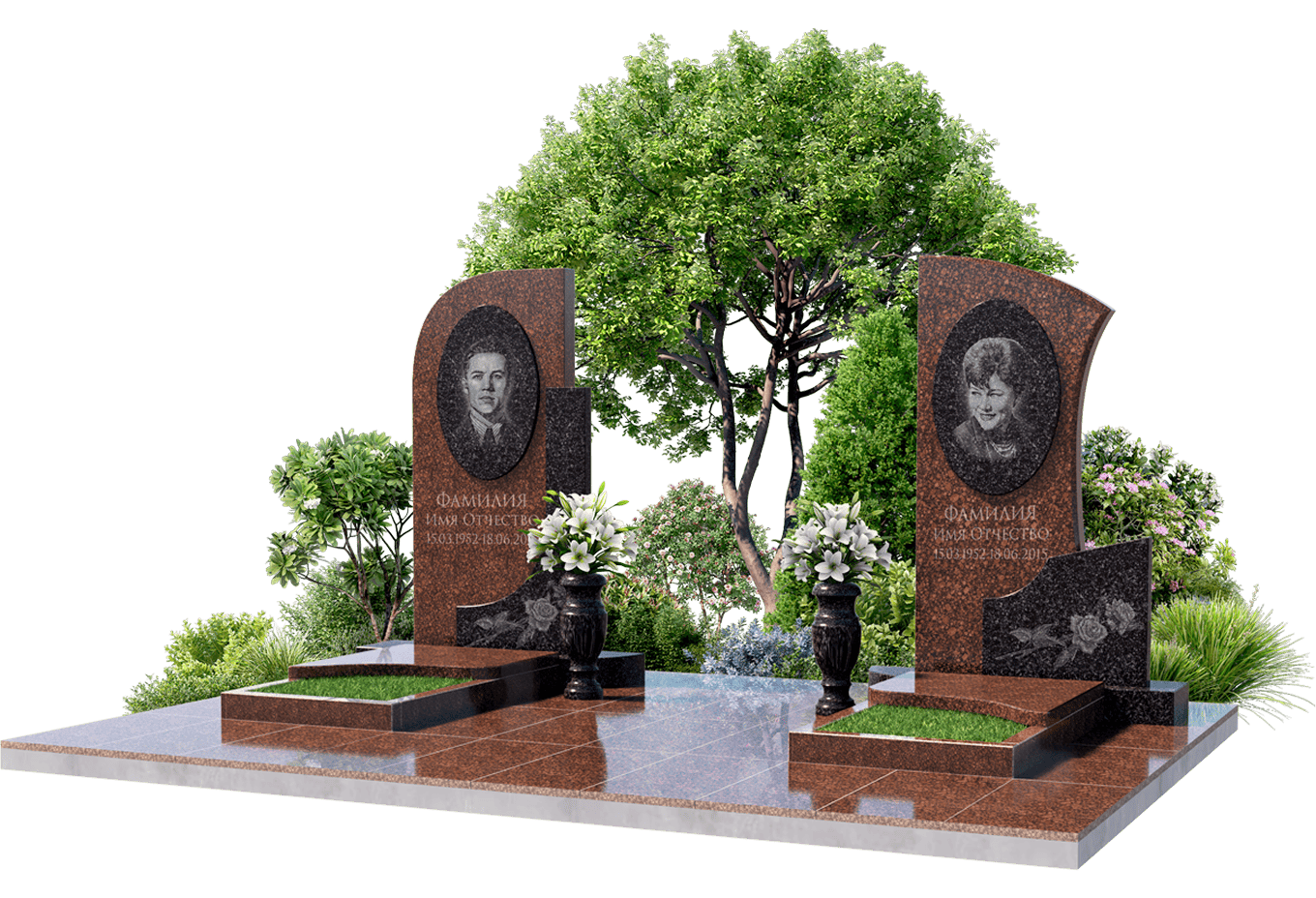 Уход и озеленение мест захоронений в Брянске