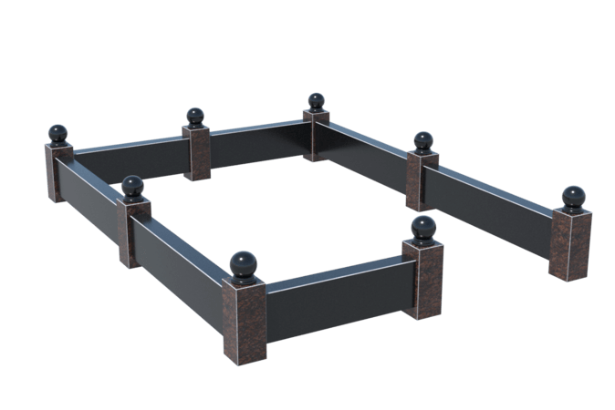 Цоколи на могилу в Брянске | Цоколь на могилу №0035