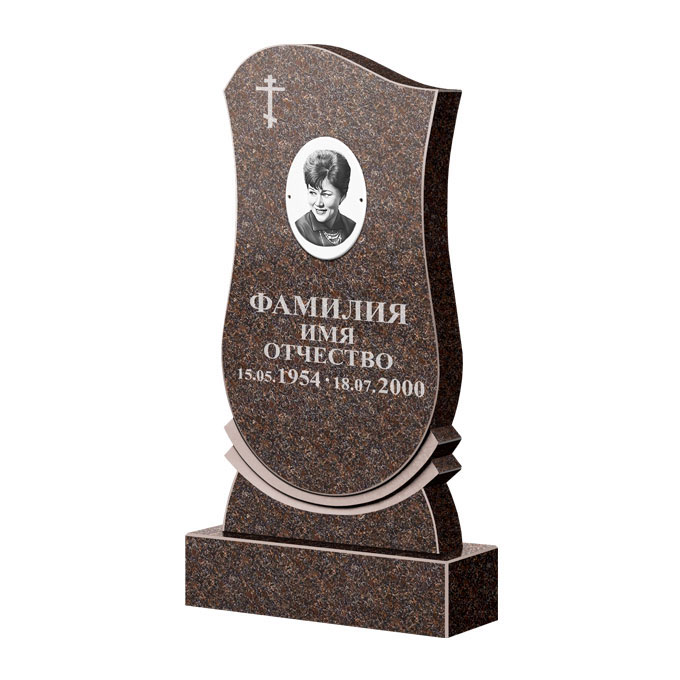 Гранитные памятники в Брянске | Памятник из гранита Елизовский ФГЦ-056