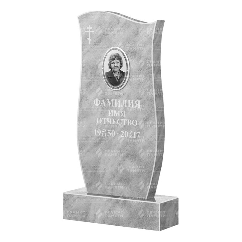 Бюджетные памятники в Брянске | Мраморный памятник ФМ-033