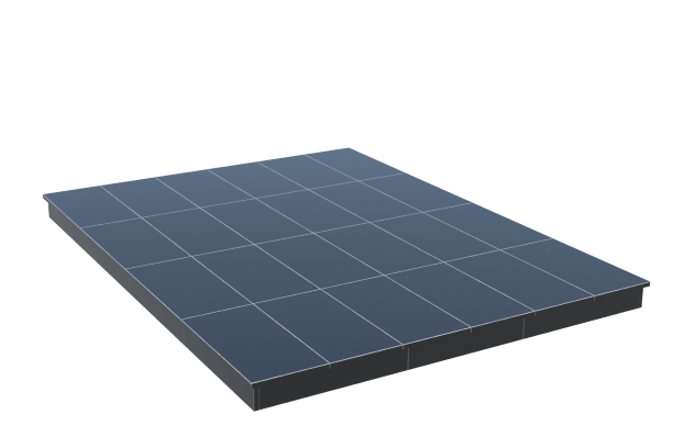 Площадки на могилу в Брянске | Площадка с вертикальной (10 см) облицовкой гранитом Габбро