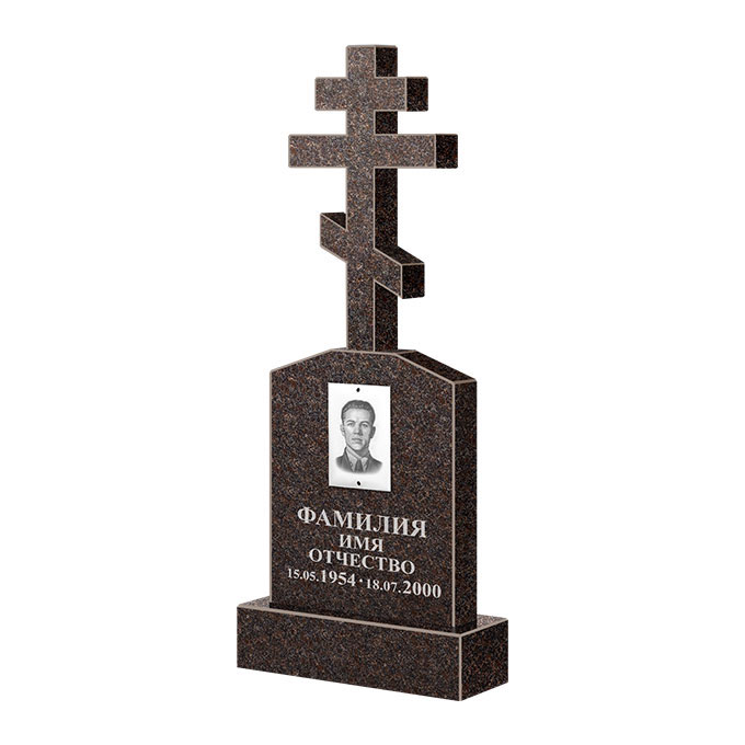 Гранитные памятники в Брянске | Памятник из гранита Елизовский ФГЦ-099