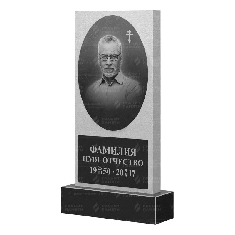 Памятники из гранита вертикальные в Брянске | Гранитный памятник ФГ-166
