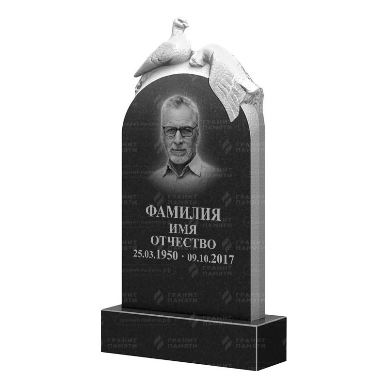 Памятники из гранита с птицами в Брянске | Гранитный памятник ФГ-109