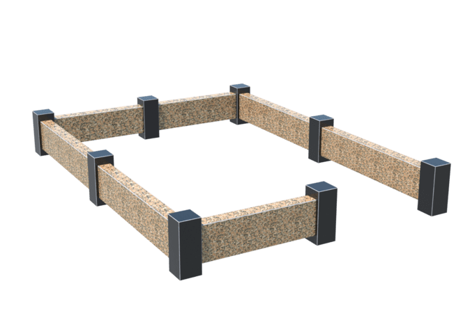 Цоколи на могилу в Брянске | Цоколь на могилу №0037