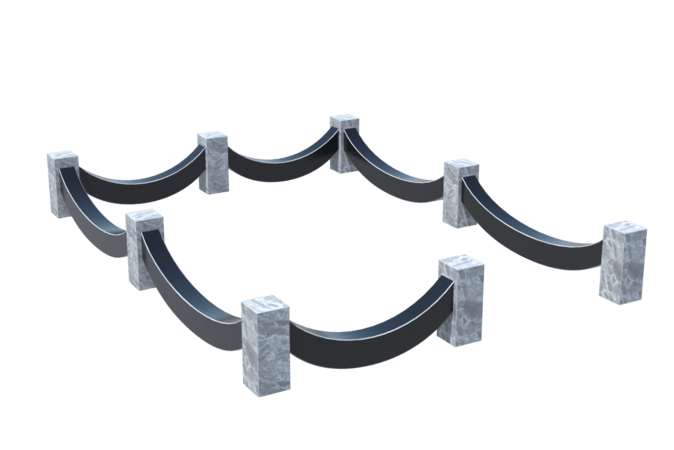 Цоколи на могилу в Брянске | Цоколь на могилу №0023