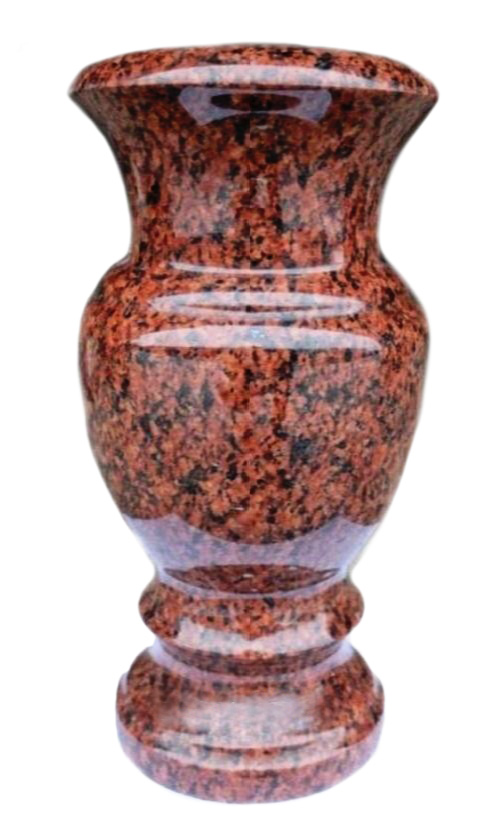 Вазы из камня в Брянске | Ваза гранитная «Цветная»