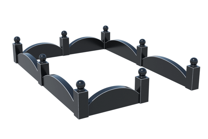 Цоколи на могилу в Брянске | Цоколь на могилу №0002