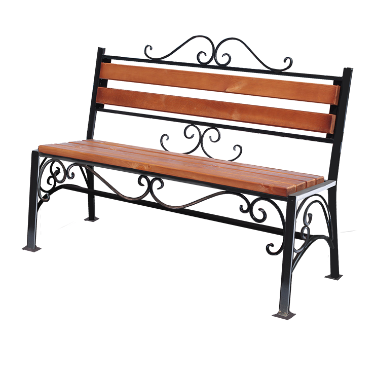Кованые изделия в Брянске | Кованая скамейка СТ.006