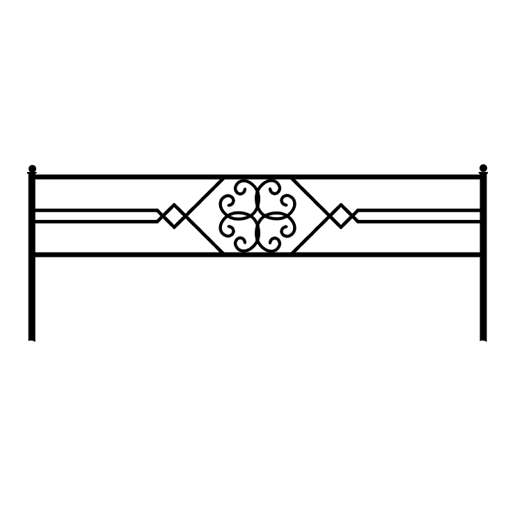 Кованые изделия в Брянске | Кованая оградка ОГ.003