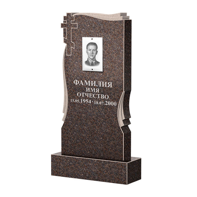 Гранитные памятники в Брянске | Памятник из гранита Елизовский ФГЦ-185