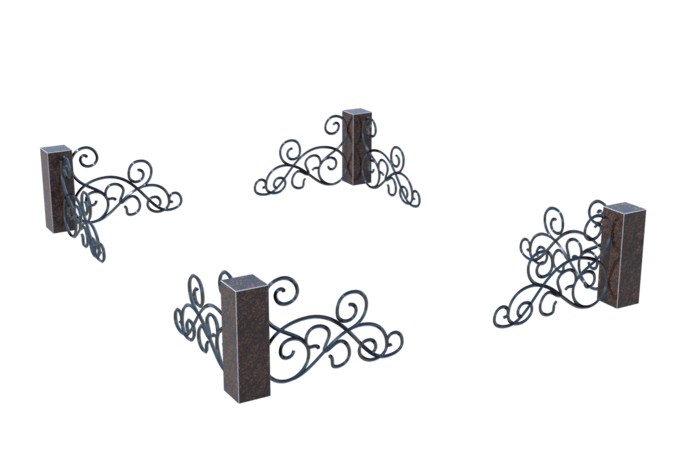 Цоколи на могилу в Брянске | Цоколь на могилу №0048