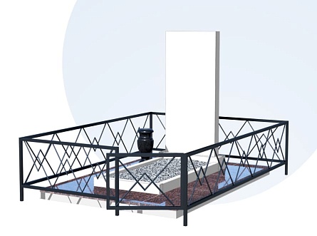 Оградки, столы, лавочки в Брянске